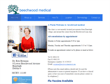 Tablet Screenshot of beechwoodmedical.com